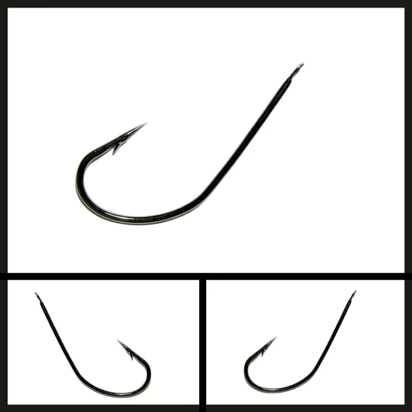 Uyguna-Yakala No:1/0  10 Adet Oscar Okinava İğne-İĞN.337 - Resim 2