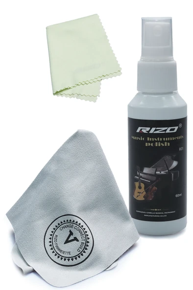 Midex T12-T13 Set Ahşap Enstrümanlar için Özel Temizlik Bezi ve Sprey - Resim 2