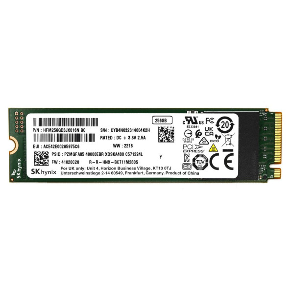 256 GB M2 SSD - 2