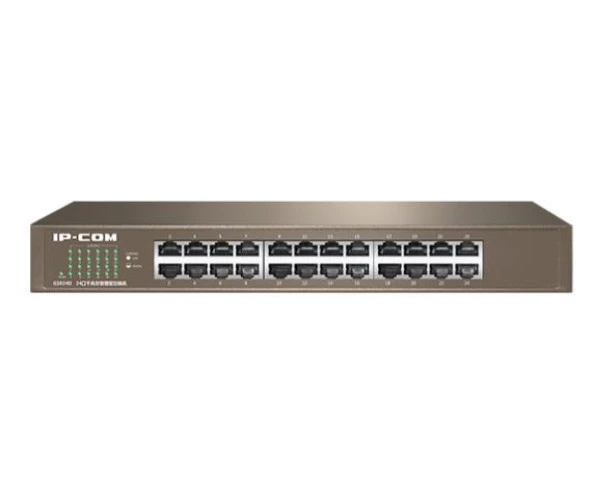 Unmanaged,24-Ports Gigabit Switch, 13" Desktop / Rack  Mountable,Metal Case