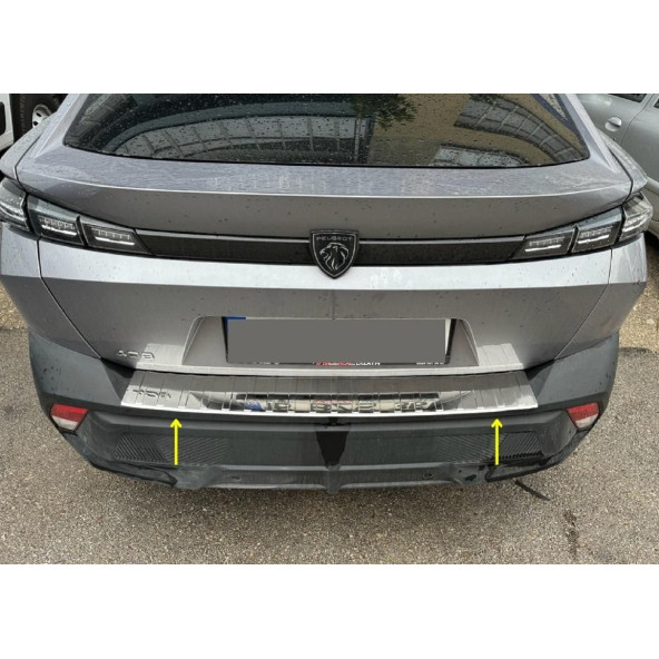 PTTAVM: Peugeot 408 Krom Set 2022+ 6 Parça Paslanmaz Çelik (Yan