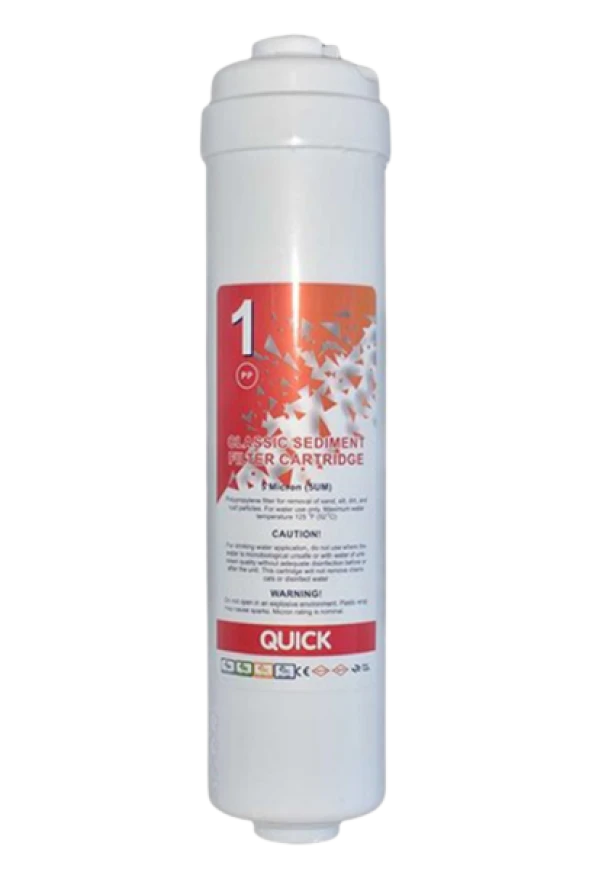 Su Arıtma Filtre Seti 3'lü Inline Set. Kapalı Kasa Cihazlar İçin - Resim 7