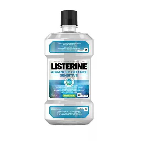 Listerine Advanced Defence Hassas 500 ml