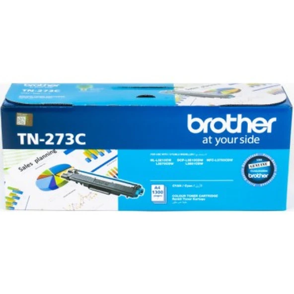 Brother TN-273C Mavi Orjinal Toner