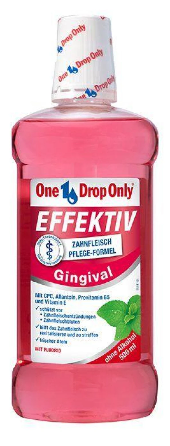 One Drop Only Gingival Alkolsüz Gargara 500 ml