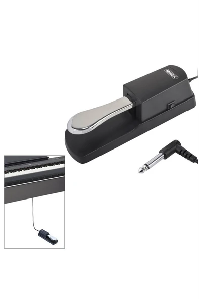 Midex PP-05 Sustain Pedalı (6.35mm Sustain Çıkışı Olan Tüm Ürünlerle Uyumlu) - Resim 2