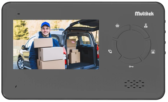 Multitek Multibus Sistem MB43-A 4.3 inç Daire Görüntülü Diafon Ekranı 9G 01 00 0021A