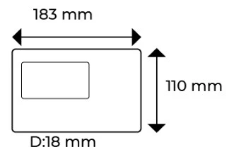 Multitek Multibus Sistem MB43-B 4.3 inç Daire Görüntülü Diafon Ekranı 9G 01 00 0021B - 2