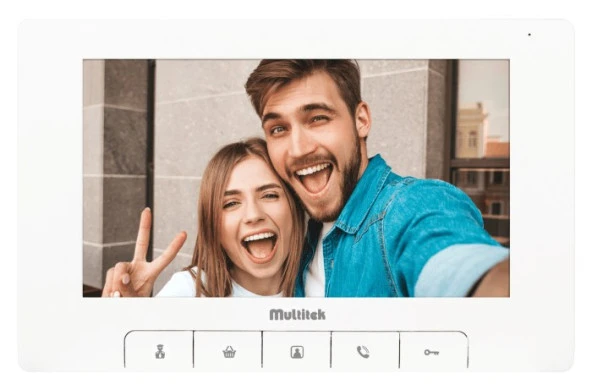Multitek Multibus Sistem MB74-B 7 inç Daire Görüntülü Diafon Ekranı 9G 01 04 0001B