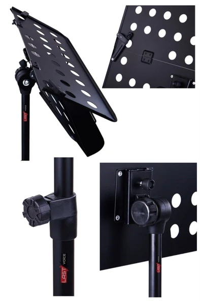 Lastvoice Nt-104X 2Lİ SET Şef Tipi Katlanır Nota Standı Sehpası - Resim 2