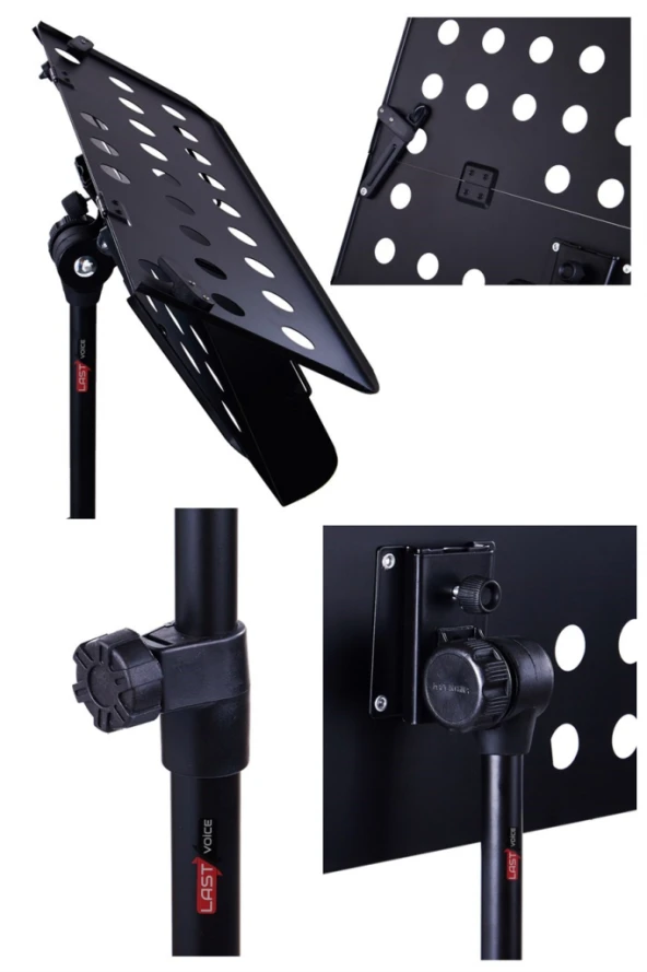 Lastvoice Nt-104X 2Lİ SET Şef Tipi Katlanır Nota Standı Sehpası - 2