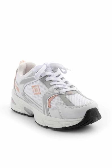 Kadın Ortopedik Taban File Detaylı Sneaker SLZ0005 - Resim 9