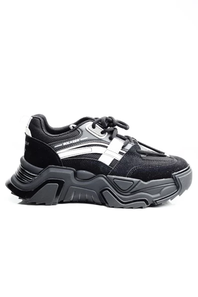 Kadın Ortopedik Taban Fileli Sneaker Günlük Spor Ayakkabı SLZ00028 - 10