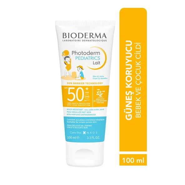 Bioderma Photoderm Pediatrics Lait SPF50+ Güneş Koruyucu 100 ml - 2