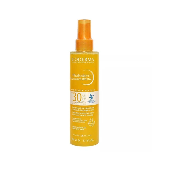 Bioderma Photoderm Bronz Sun Protective Water Güneş Koruyucu SPF30 200 ml - 1