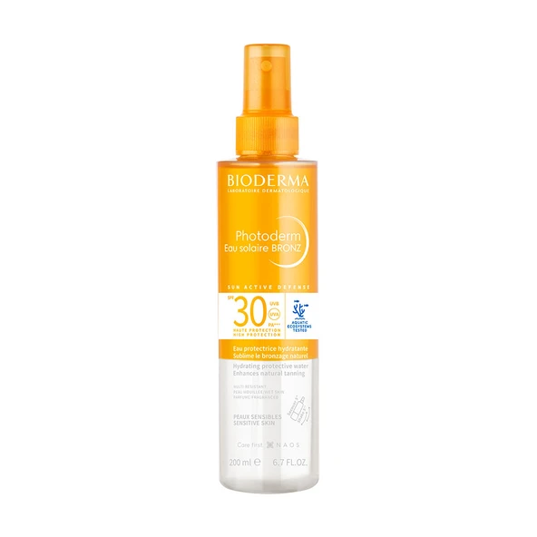 Bioderma Photoderm Bronz Sun Protective Water Güneş Koruyucu SPF30 200 ml ürün görseli