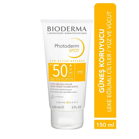Bioderma Photoderm SPOT SPF50+ Cream Renksiz Güneş Kremi 150 ml - 2