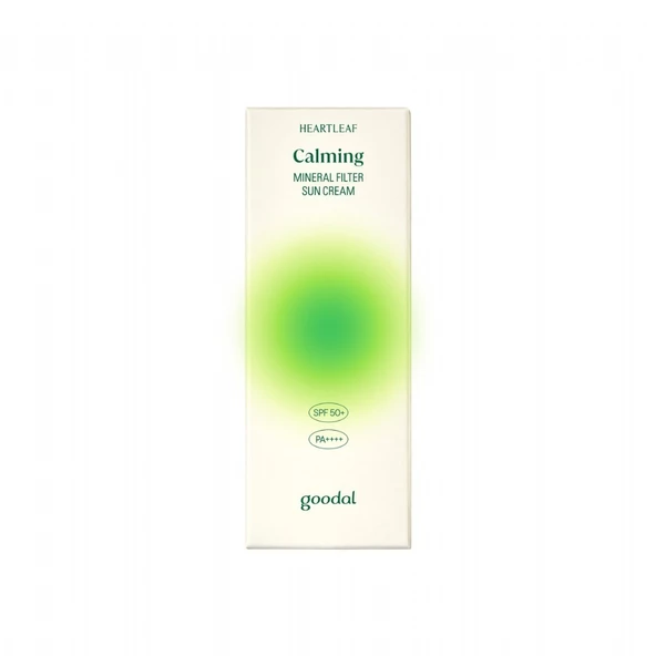 Goodal Heartleaf Calming Mineral Filter Sun Cream - Houttuynia Cordata Özlü Mineral Filtreli Güneş Kremi SPF 50+ PA++++ - 2