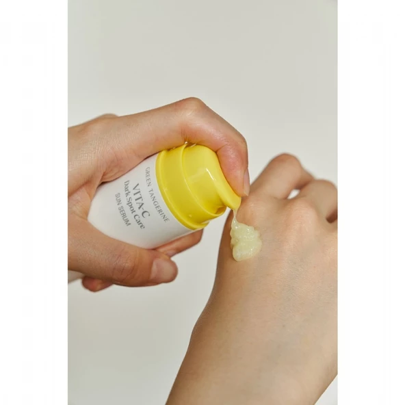 Goodal Green Tangerine Vita C Dark Spot Care Sun Serum - Yeşil Mandalina Özlü Güneş Serumu SPF 50+ PA++++ - 4