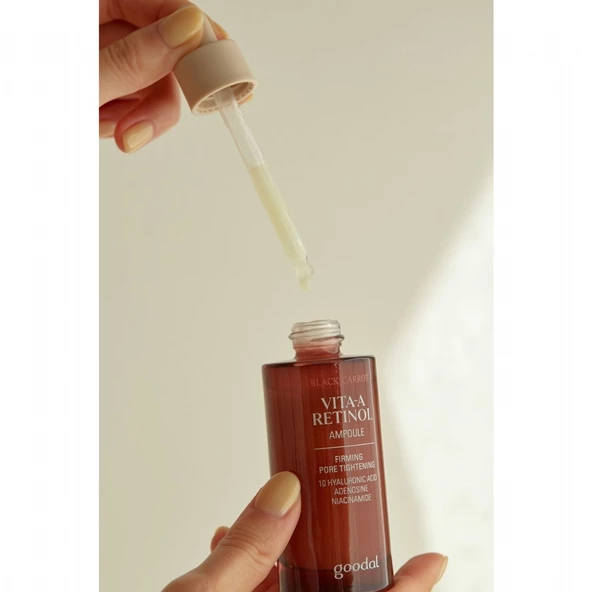 Goodal Black Carrot Vita-A Retinol Ampoule - Siyah Havuç Özlü Retinol Ampul - 4