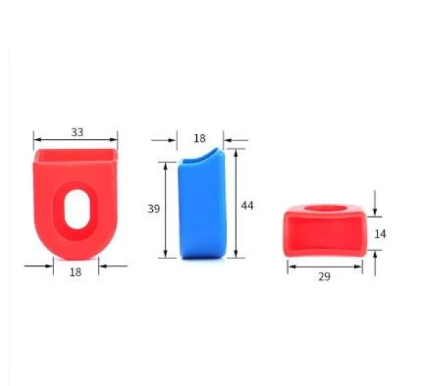 Xbyc 0056 Bisiklet Aynakol Pedal Kolu Koruyucu Silikon PVC Koruyucu Yeşil - 2