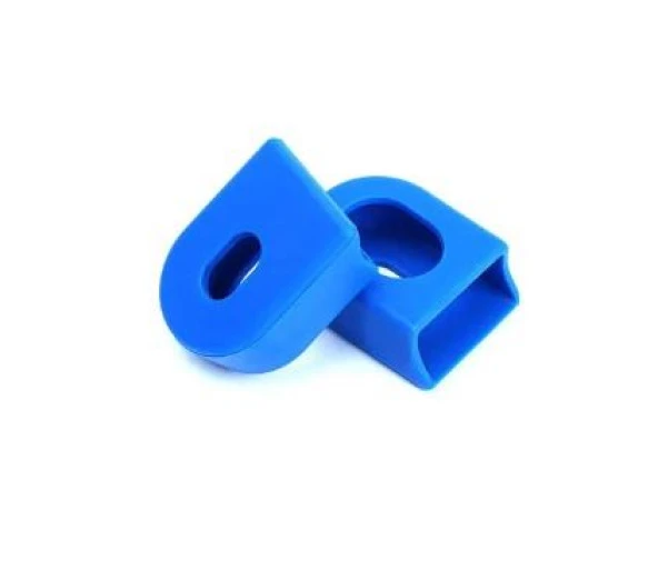 Xbyc 0056 Bisiklet Aynakol Pedal Kolu Koruyucu Silikon PVC Koruyucu Mavi - Resim 2