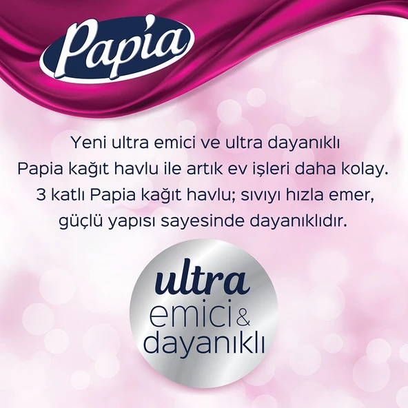 Papia Kağıt Havlu 12 Rulo - 3