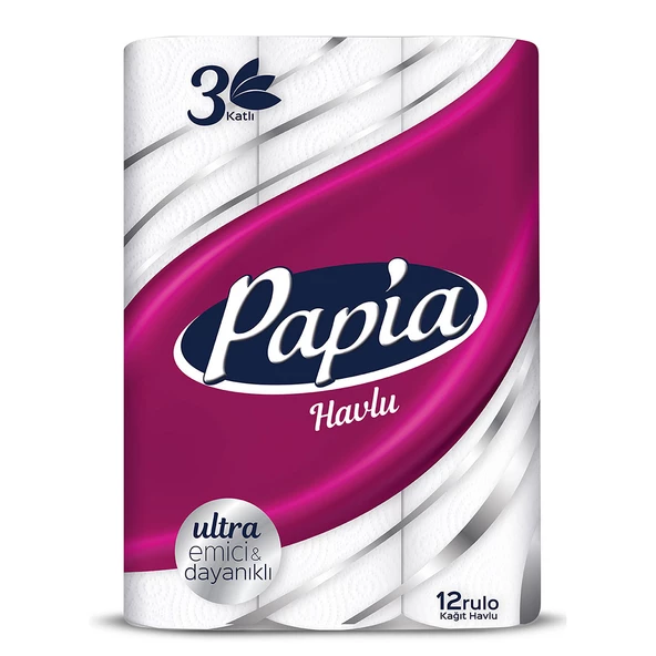 Papia Kağıt Havlu 12 Rulo