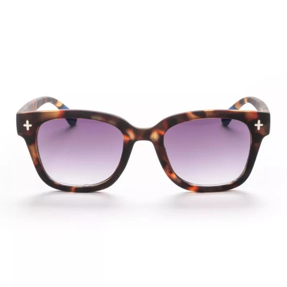 Okkia Giovanni Klasik Havana Mavisi Siyah Lens Unisex  Güneş Gözlüğü Siyah & Gri - 3