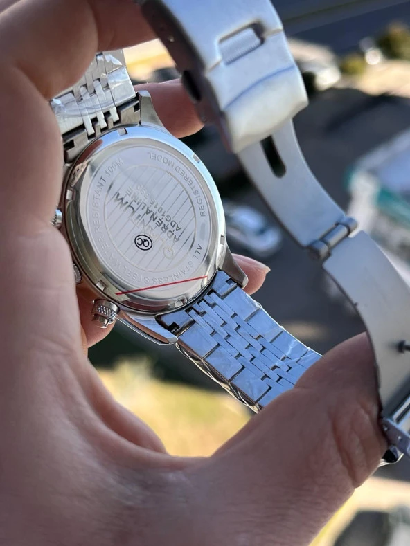 EPWG930.300 Quantum Çelik Kordon Fonksiyonları Aktif 100 Mt Suya Dayanıklı Erkek Kol Saati+Bileklik - Resim 3