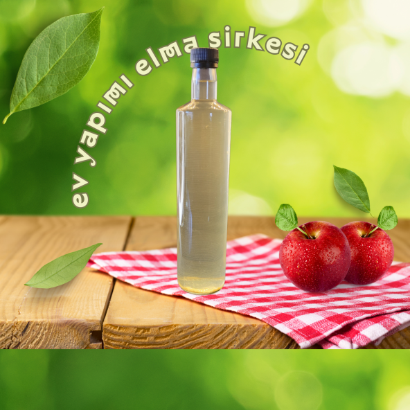 Ev Yapımı Elma Sirkesi 0.75 Lt