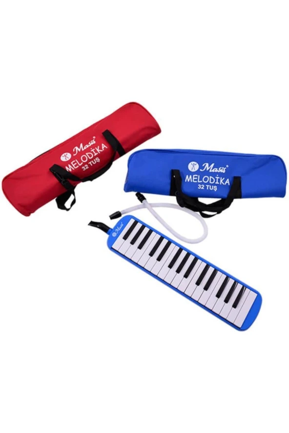 Masis Melodika 32 Tuşlu Bez Çantalı Karışık Renk - 1 Adet