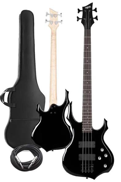 Midex MBG-410BK Üst Segment Profesyonel Bas Gitar 4 Telli ürün görseli 1