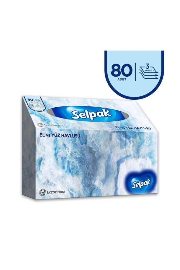 El Ve Yüz Havlusu 5li 400 Yaprak - 5