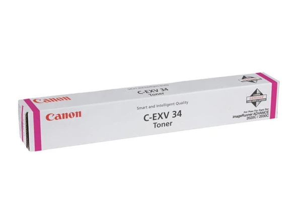 Canon C-EXV34M Kırmızı Orjinal Toner