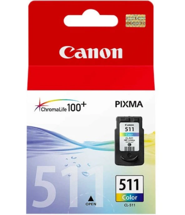 Canon CL-511 Renkli Orjinal Kartuş