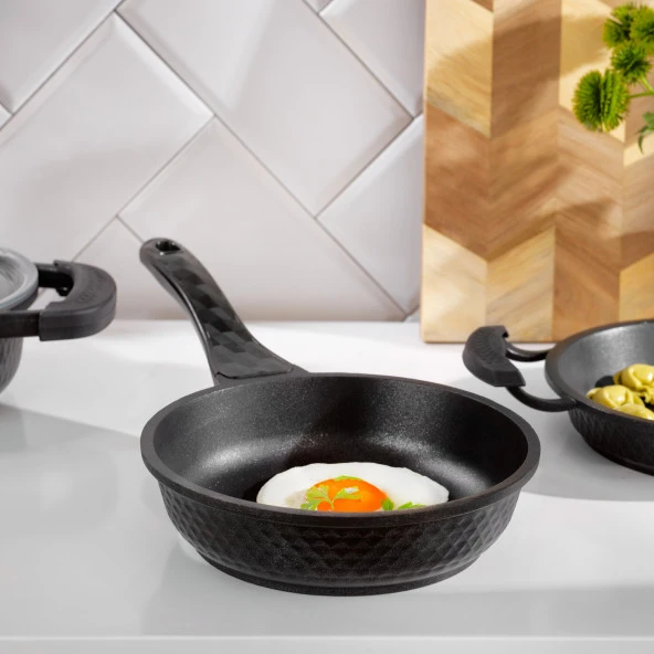 Schafer Crystal Döküm Mini Aile Seti 4 Parça-Siyah - 4