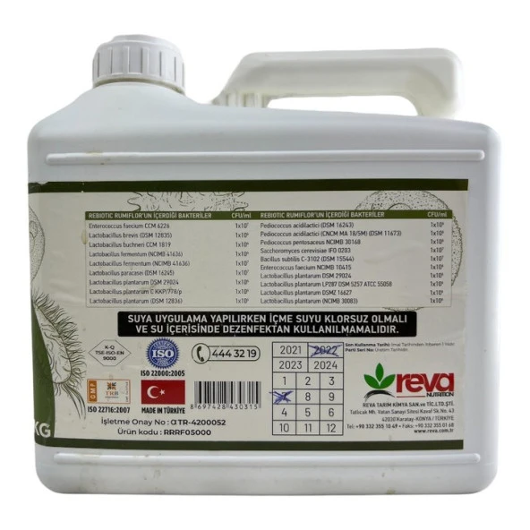 Rebiotic Rumiflor Hayvanlar İçin Bağışıklık Sistemi Güçlendirici - 7