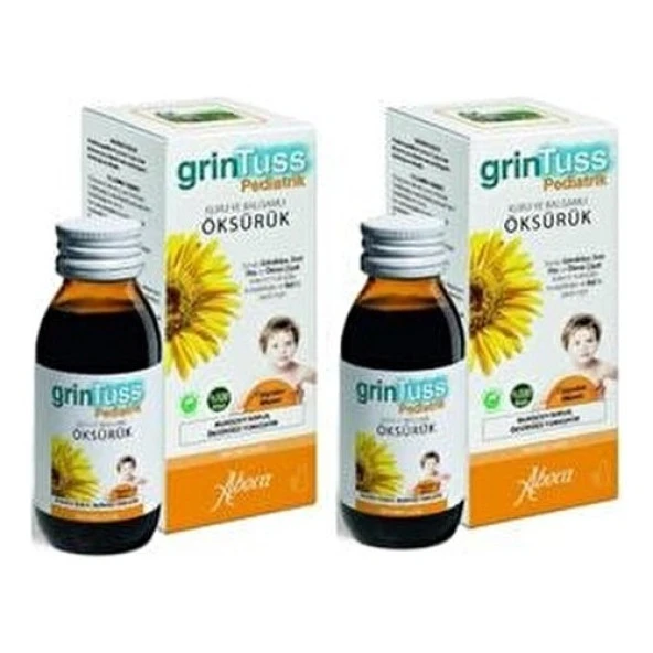 GrinTuss Çocuk Öksürük Şurubu 128 Gr - 2 ADET -SKT:03/2027 ürün görseli