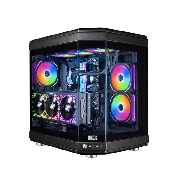 Dragos DRx6681 i5 14600KF 32GB DDR5 Ram 2TB NVMe 4.0 SSD 16GB RTX4070Ti Super Oyuncu Bilgisayarı