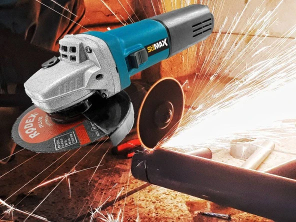 STİLMAX 6 Kademe Devir Ayarlı Taşlama Spiral Makinesi 11-125mm  2200Watt Taş Hediyeli - 2
