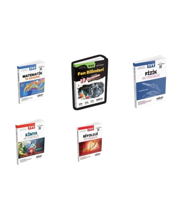 Miray TYT Matematik Fen Bilimleri Fizik Kimya ve Biyoloji Deneme