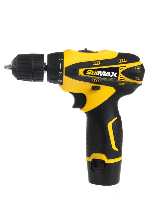Stilmax Germany Type 36 V 5 Ah Çift Şanzımanlı Samsung Çift Akülü Şarjlı Matkap Vidalama + 24 Parça Set - 2
