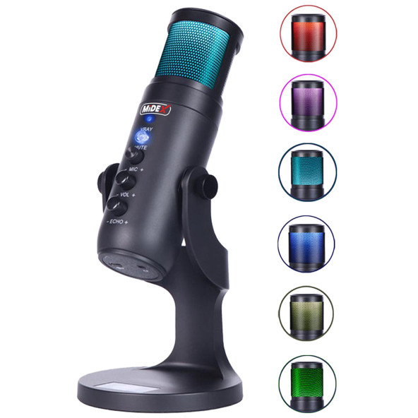 Midex Hype USB Oyuncu ve Yayıncı Mikrofonu (Kayıt Gaming Tiktok Twitch Canlı yayın Discord Youtube) - 4