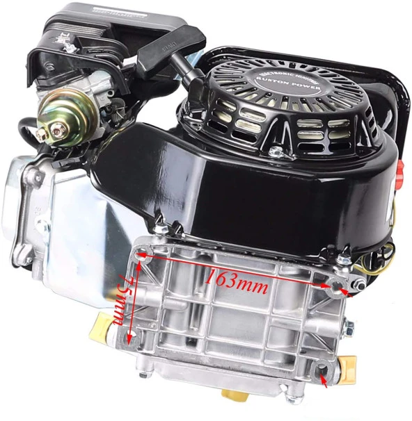 Germany Çok Amaçlı Tekne Tarım Çapa Römork Jeneratör Su Motoru Motopump 6.5HP 196cc Benzinli Motor - 5