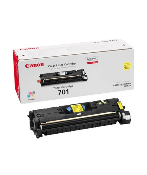 Canon CRG-701Y Sarı Orjinal Toner ürün görseli