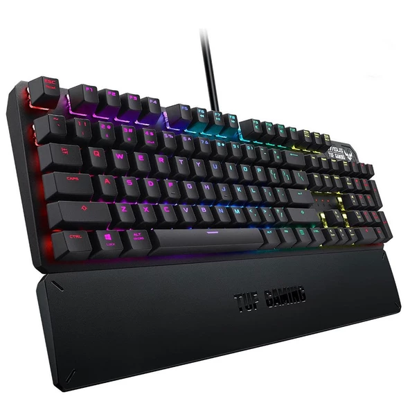 ASUS TUF GAMING K3 Aura SYNC RGB Türkçe Red Switch Mekanik Gaming Klavye - 2