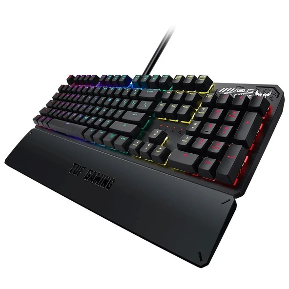 ASUS TUF GAMING K3 Aura SYNC RGB Türkçe Red Switch Mekanik Gaming Klavye - 3