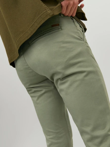 JACK JONES Marco Model Dar Kesim Chino Pantolon 12150148 - Resim 6