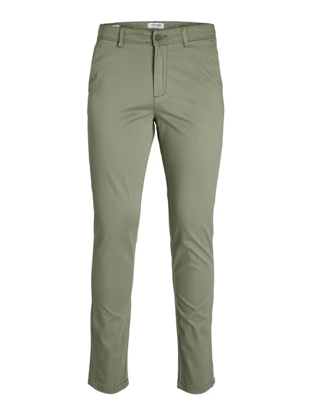 JACK JONES Marco Model Dar Kesim Chino Pantolon 12150148 - Resim 2